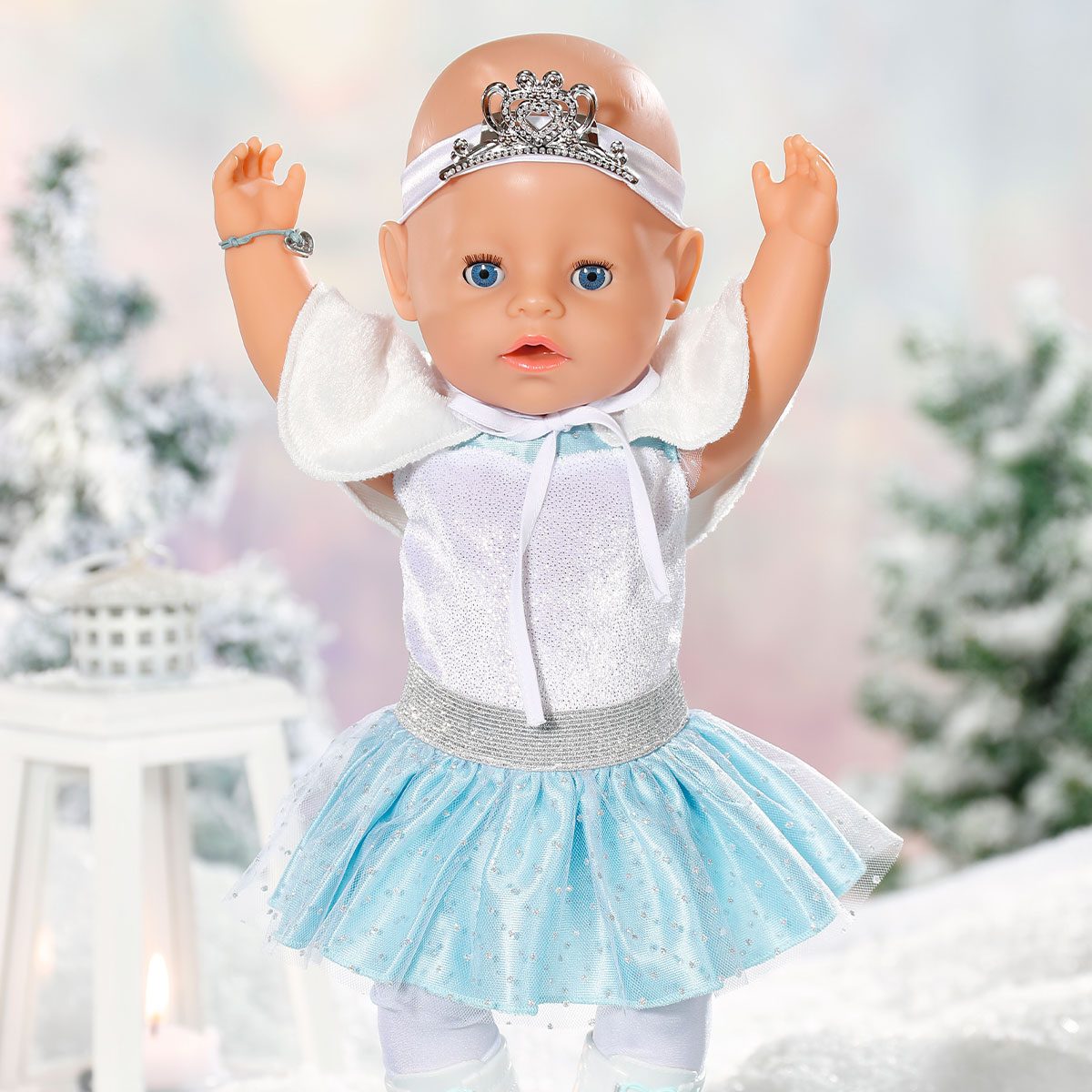 Кукла Baby Born Нежные объятия Балеринка-снежинка, с аксессуарами, 43 см (831250) - фото 3