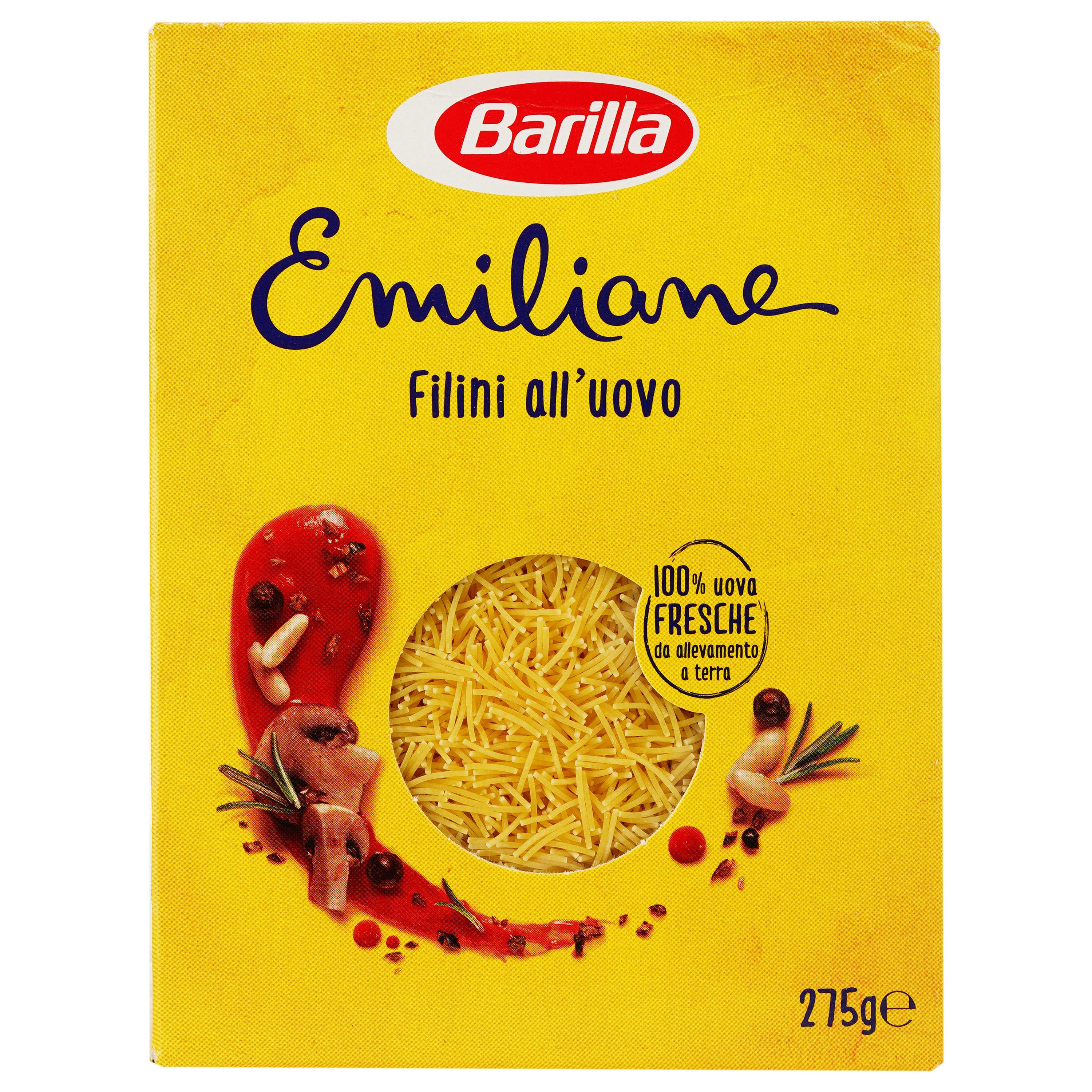 Макароны Barilla Emiliane Filini Филини, с яйцом, 275 г(804851) - фото 1