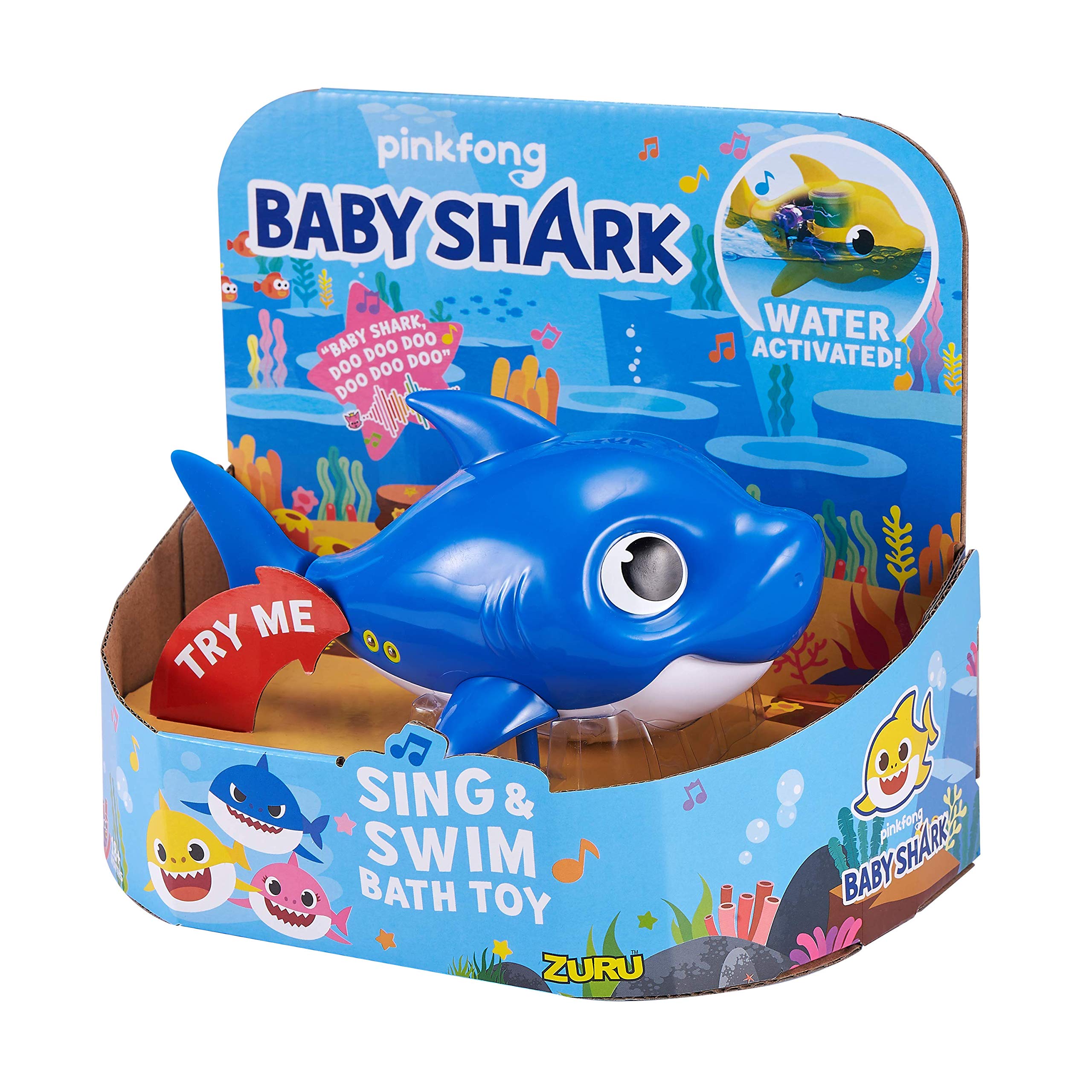 Интерактивная игрушка для ванны Robo Alive Junior Daddy Shark (25282B) - фото 6