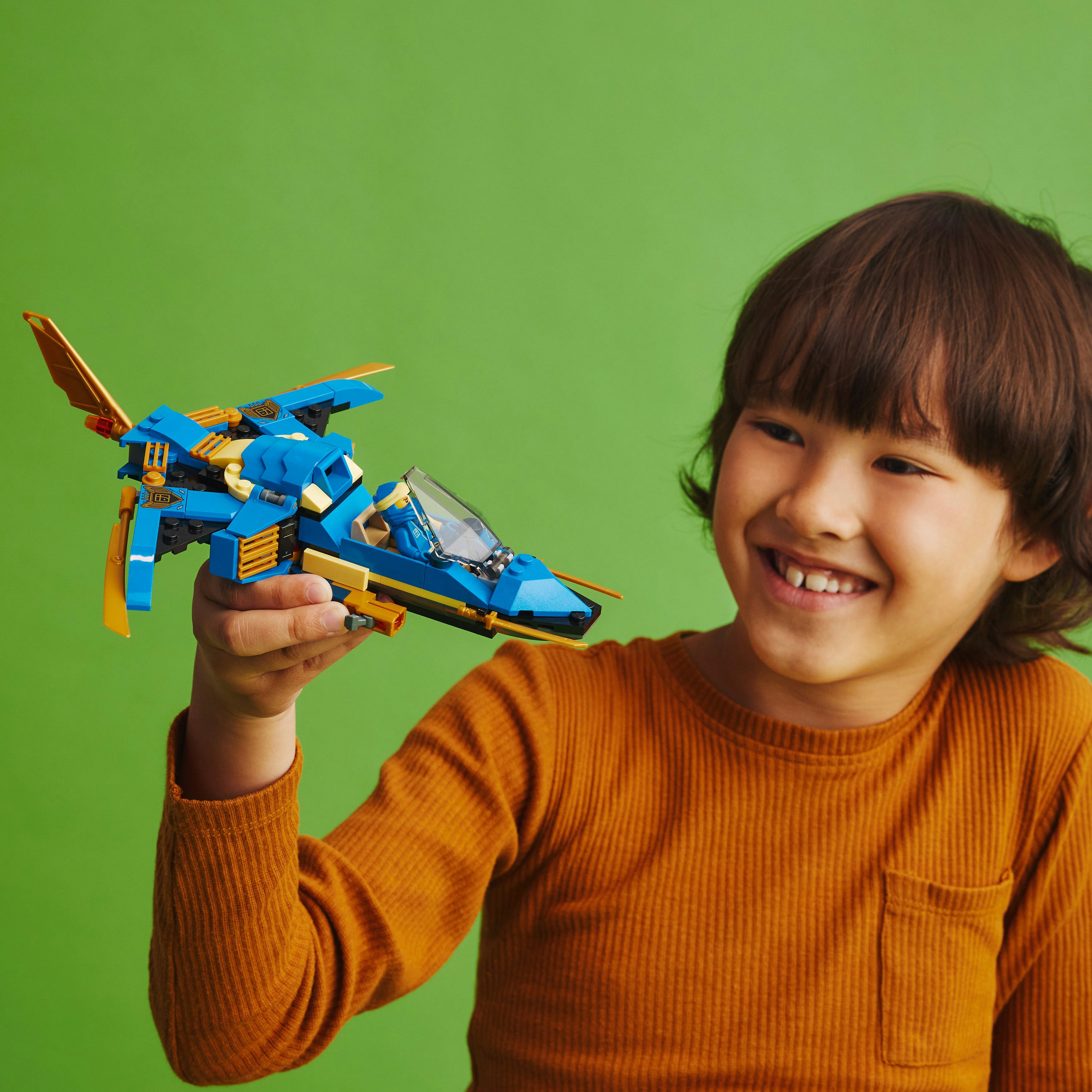 Конструктор LEGO Ninjago Реактивний літак Джея EVO,146 деталей (71784) - фото 3