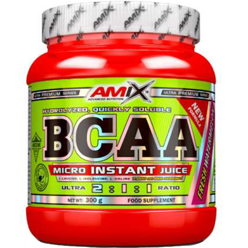Аминокислоты Amix BCAA Micro Instant Juice лесные фрукты 300 г - фото 1