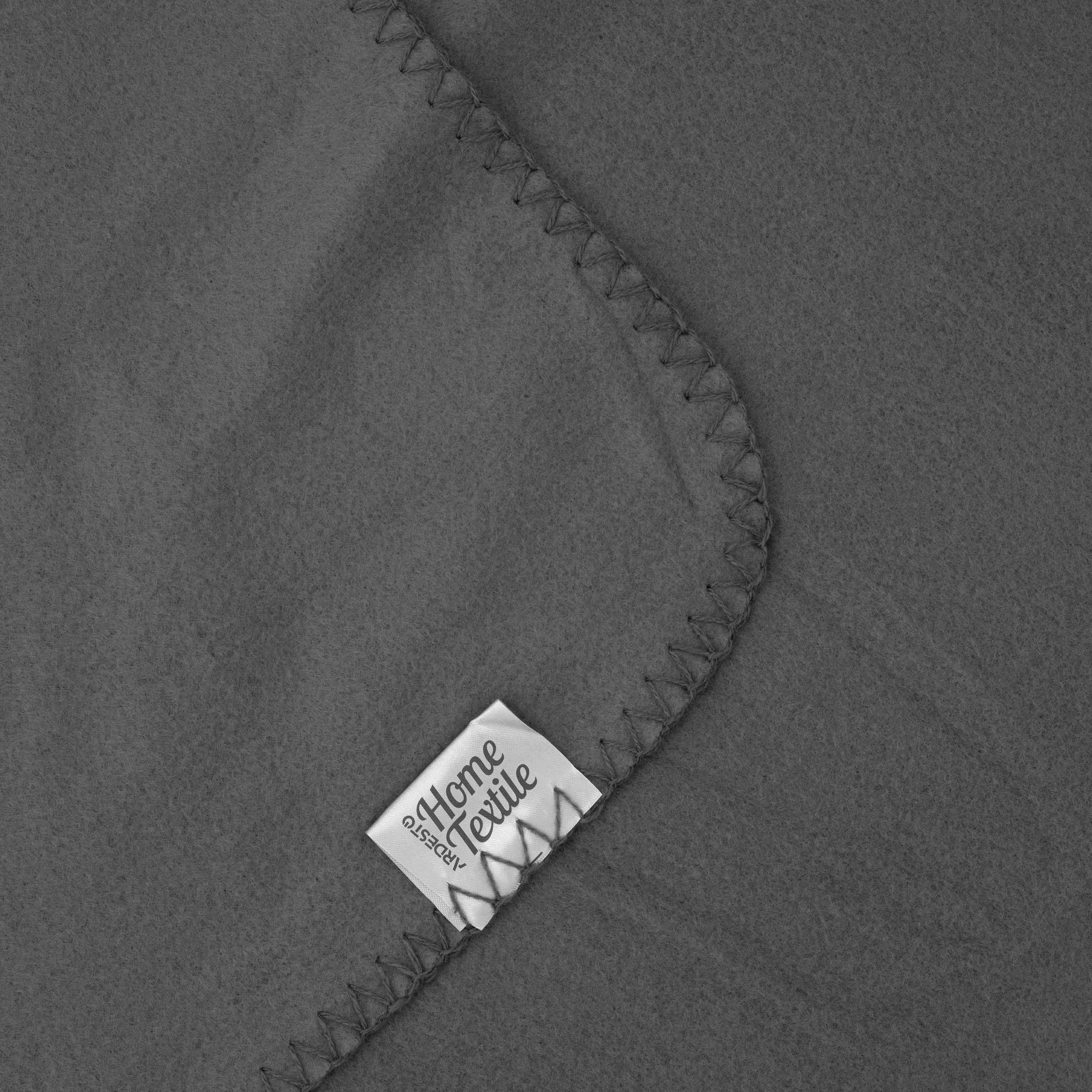 Плед Ardesto Fleece 130x160 см серый (ART0706PB) - фото 5