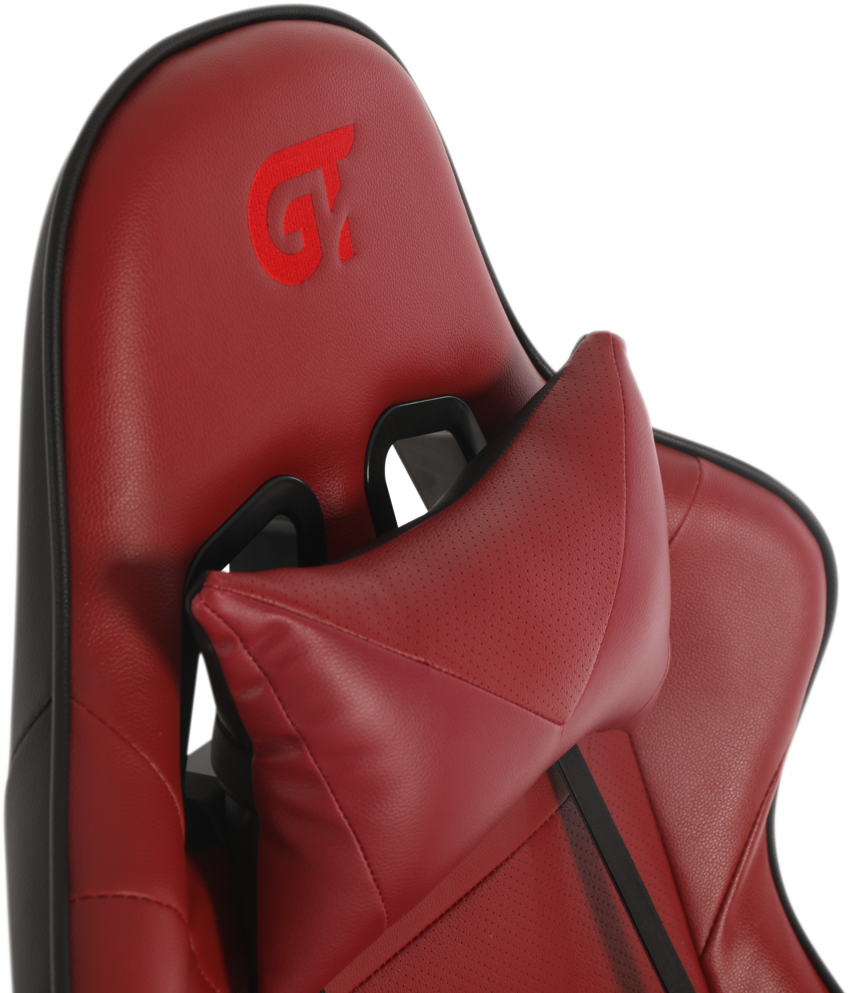 Геймерское кресло GT Racer черное с красным (X-2317 Black/Wine Red) - фото 10
