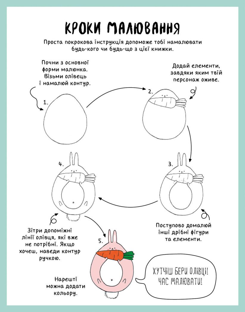 Як намалювати кролика та інших чудернацьких істот - Лулу Майо (Z101072У) - фото 3