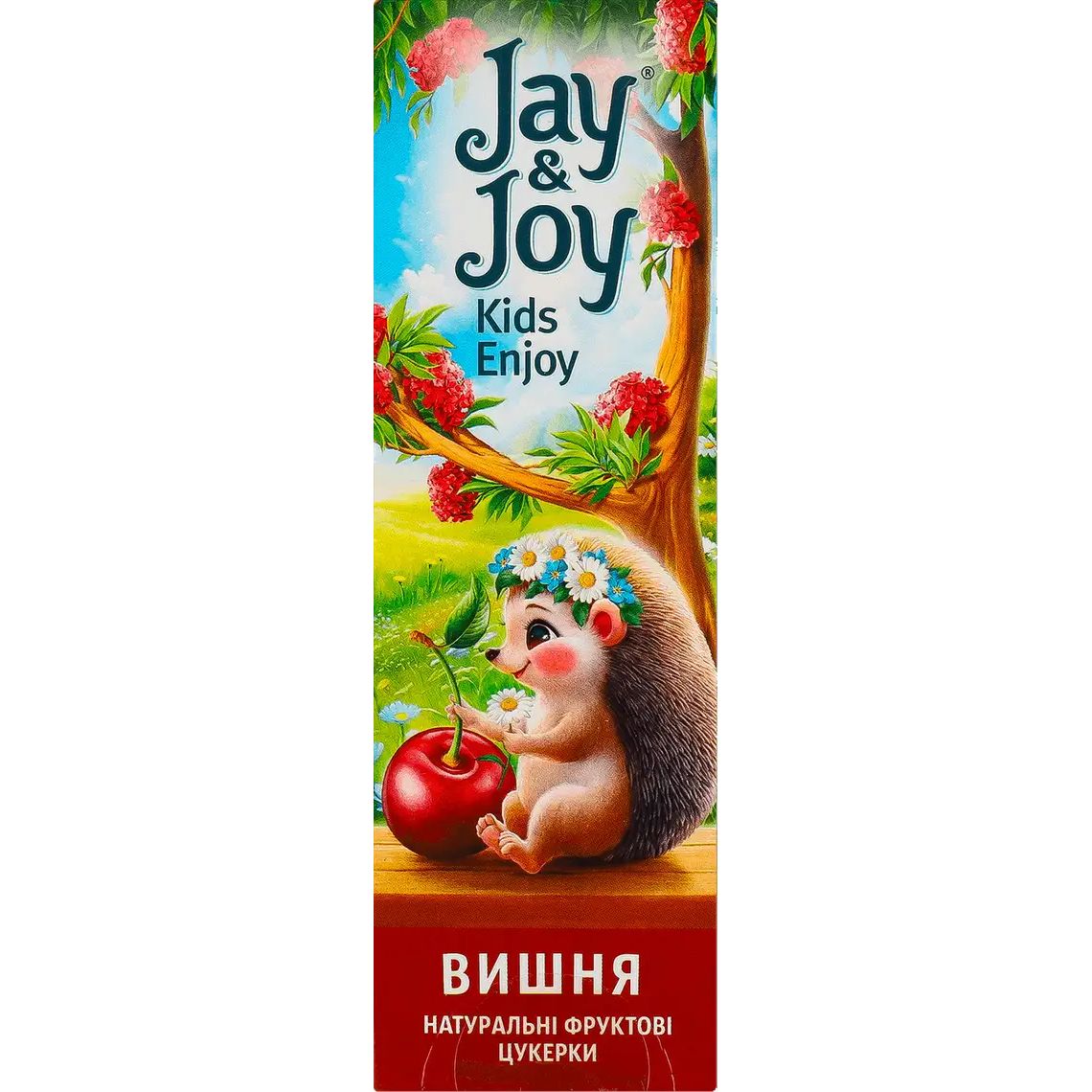 Цукерки фруктові Jay&Joy Вишня 32 г - фото 1