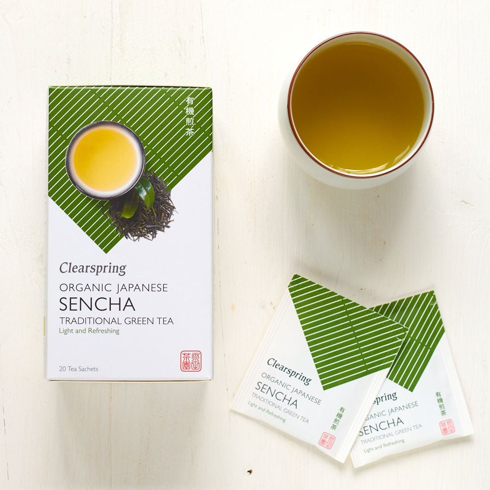 Чай зеленый Clearspring Sencha органический 36 г (20 шт. х 1.8 г) - фото 3