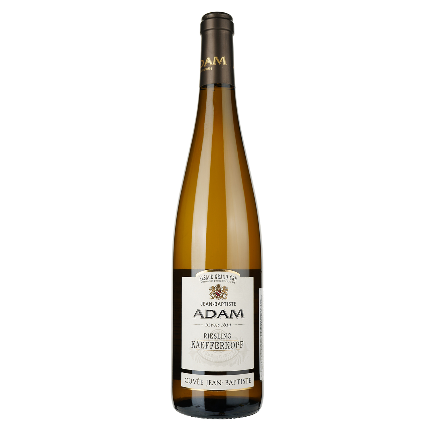 Вино Jean-Baptiste Adam Grand Cru Riesling Kaefferkopf Cuvée Jb белое сухое 0.75 л - фото 1