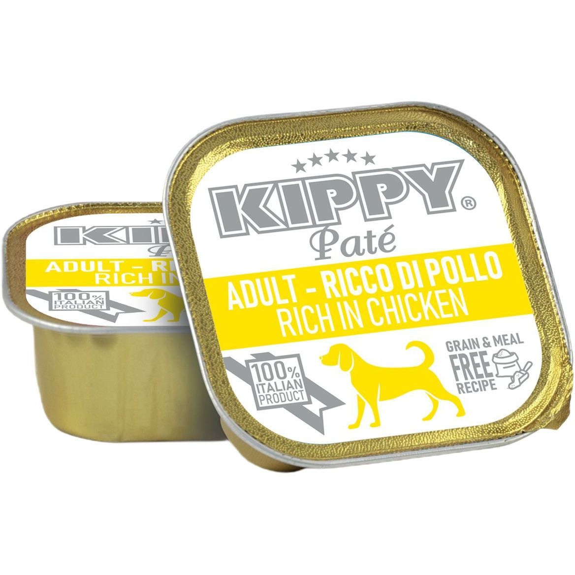 Вологий корм для собак Kippy паштет з куркою 150 г - фото 1