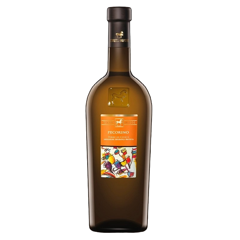Вино Ulisse Pecorino Terre di Chieti IGP, біле, сухе, 12%, 0,75 л - фото 1