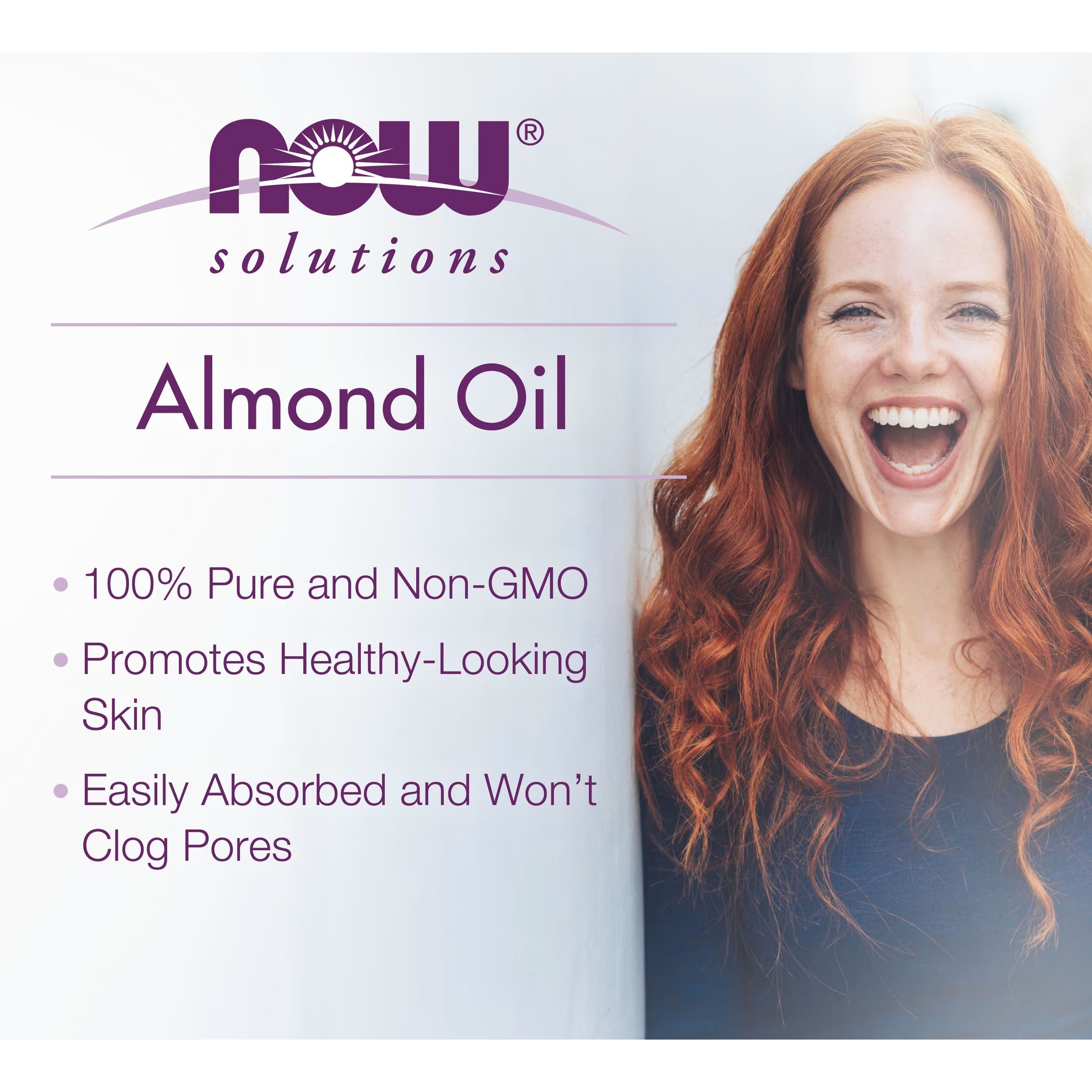 Олія солодкого мигдалю Now Solutions Sweet Almond Oil 473 мл - фото 3