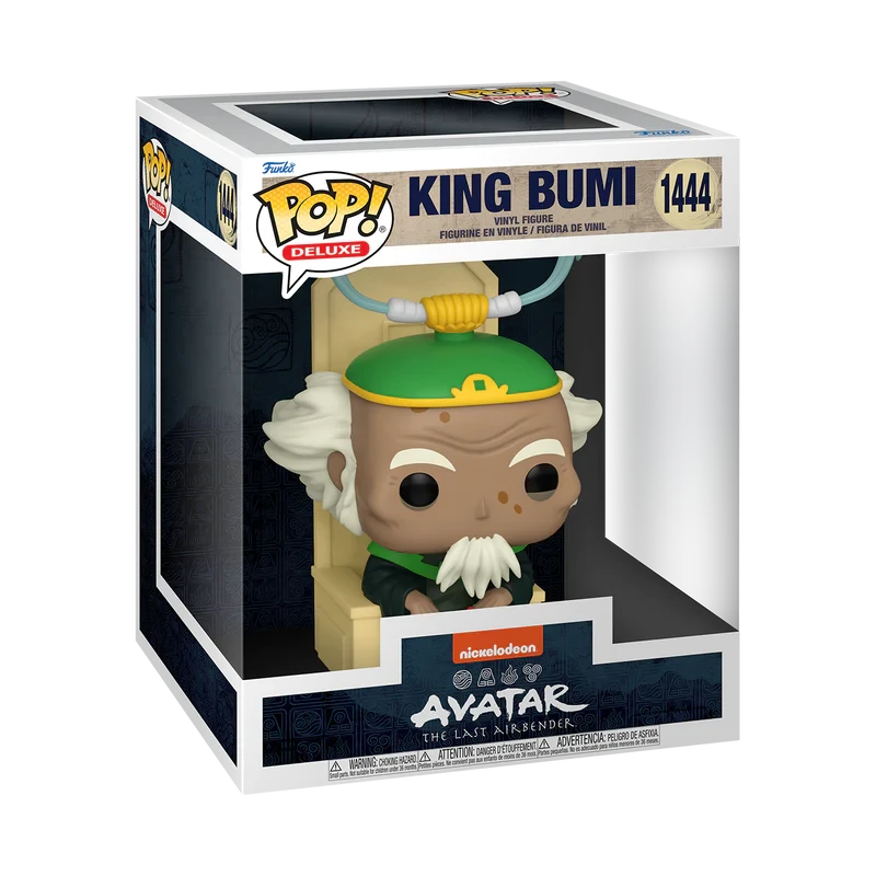 Фигурка Funko Pop Фанко Поп Avatar King Bumi Аватар: Последний Маг Воздуха Король Буми 15 см A KB 1444 - фото 3
