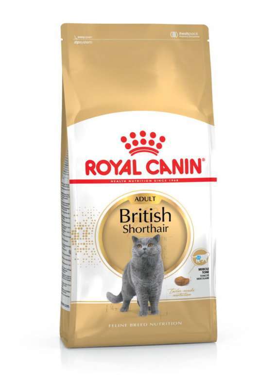 Сухий корм для британських короткошерстих дорослих котів Royal Canin British Shorthair Adult, з м'ясом птиці, 4 кг - фото 1