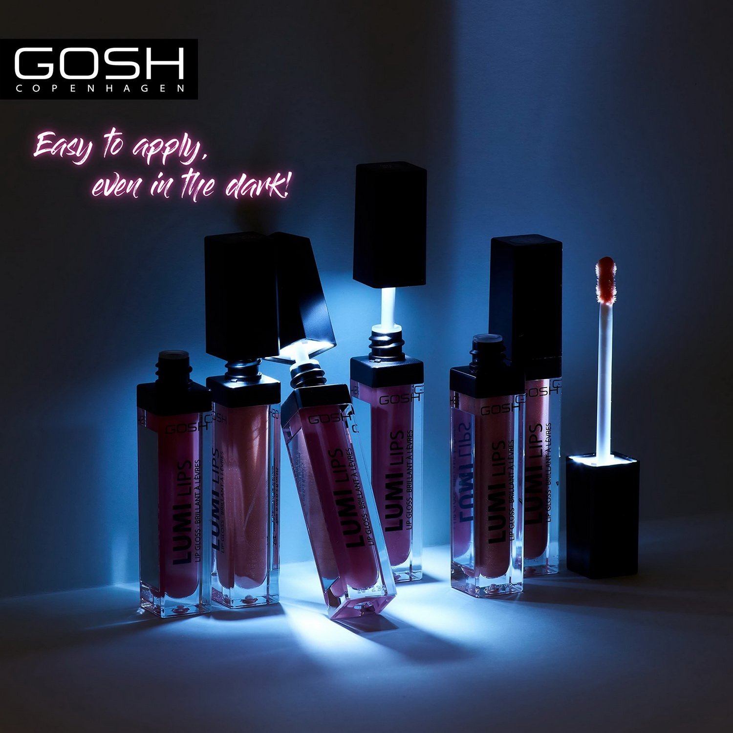 Блиск для губ Gosh Lumi Lips відтінок 008 (Lol) 6 мл - фото 9