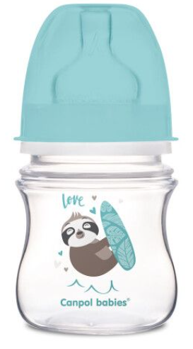 Бутылочка для кормления Canpol babies Easystart Коала, 120 мл, бирюзовый (35/220_blu) - фото 1