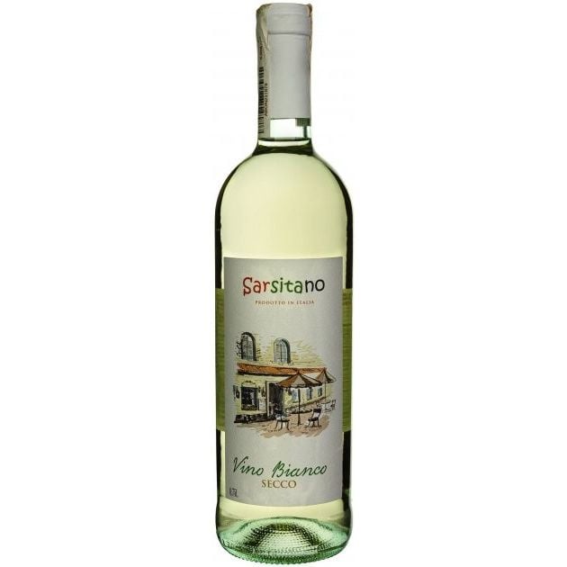 Вино Sarsitano Vino Bianco Secco, белое, сухое, 0,75 л - фото 1