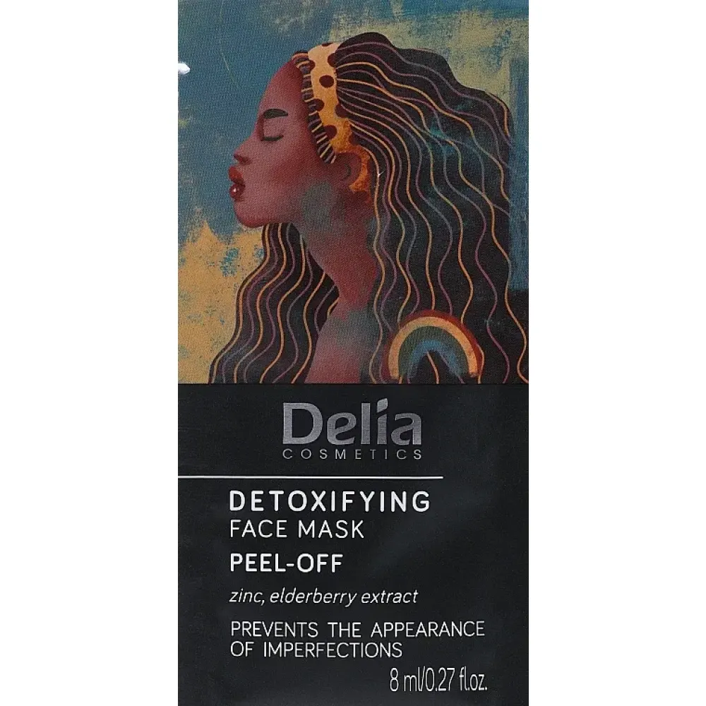 Маска для обличчя Delia Cosmetics Detoxifying Peel-Off Face Mask 8 мл - фото 1