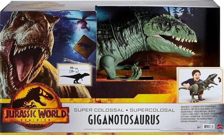 Фігурка динозавра Jurassic World Dominion Super Colossal Giganotosaurus (GWD68) - фото 5