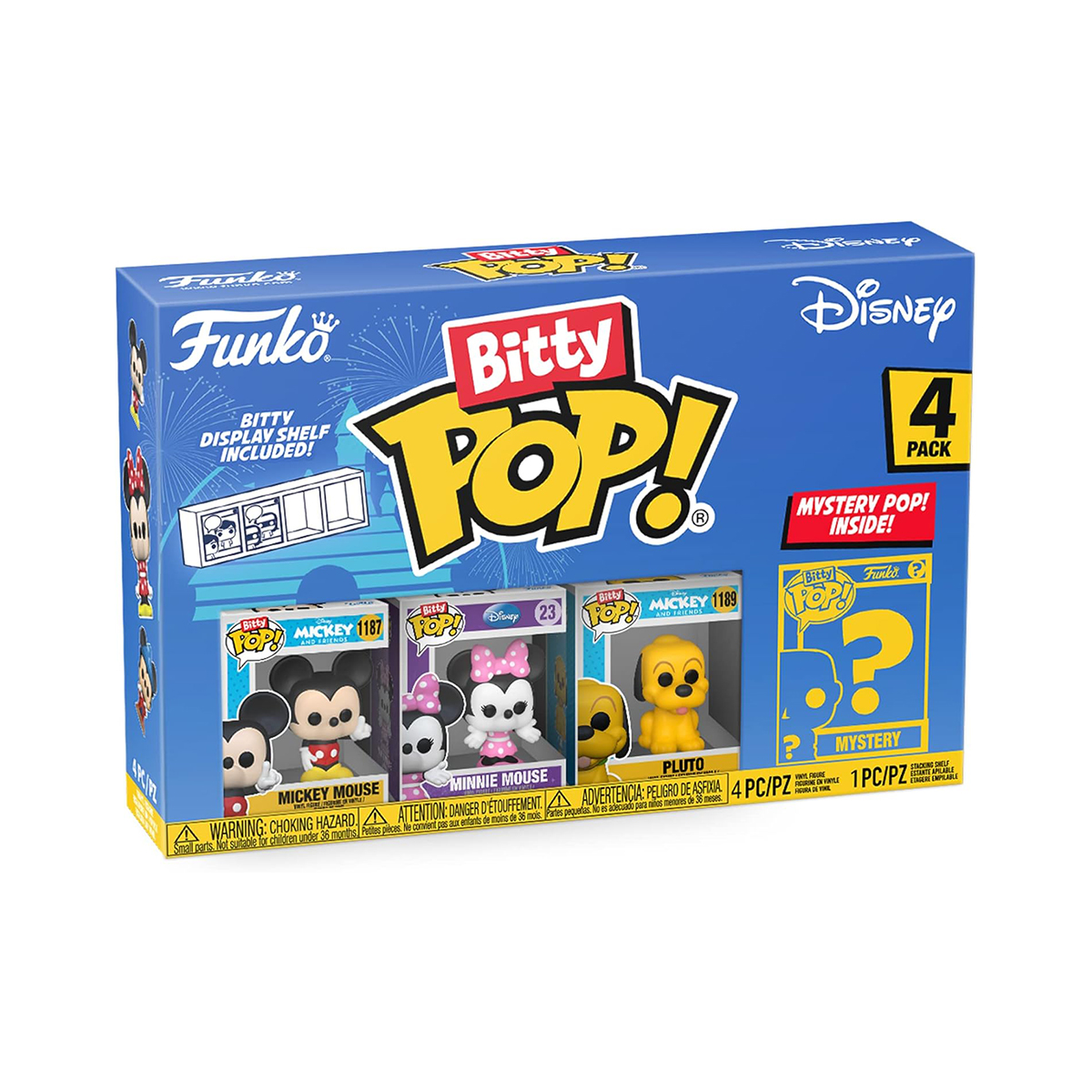 Набір ігрових фігурок Funko Bitty Pop Disney Series 1, 4 шт. (76340) - фото 2