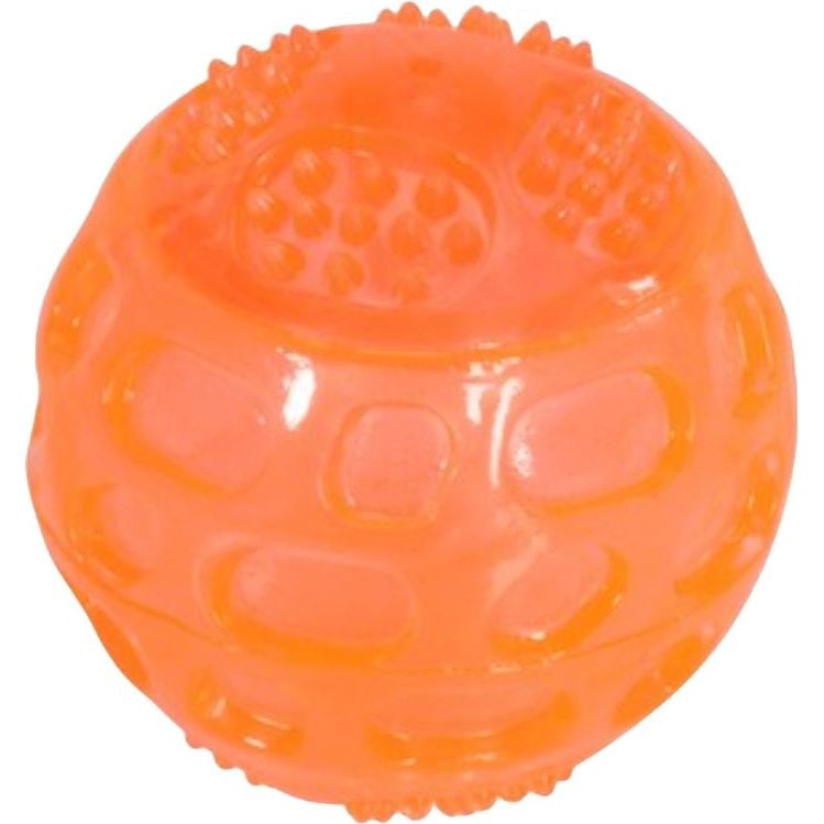 Іграшка для собак Camon М'яч, з пищалкою, термопластична гума, 6,5 см, в асортименті - фото 2