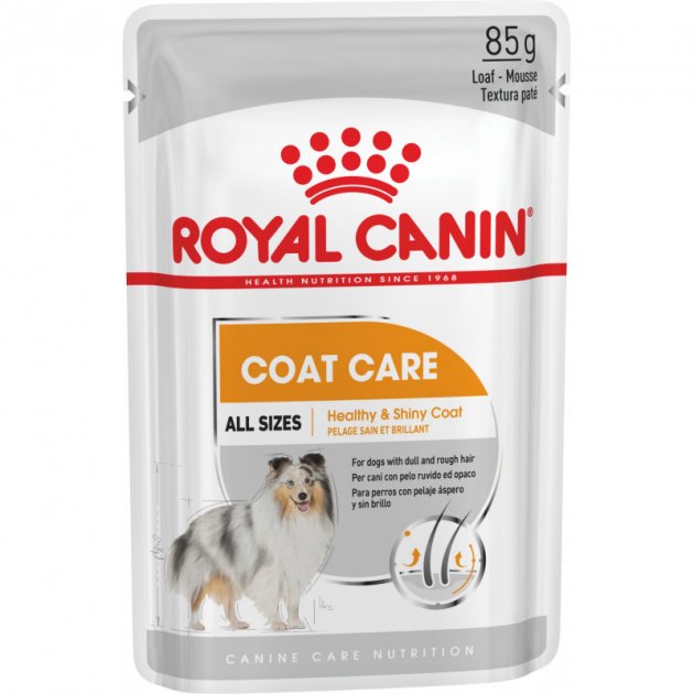 Влажный корм для собак Royal Canin Coat Beauty Loaf чувствительных к изменениям среды, 85 г (11840019) - фото 1