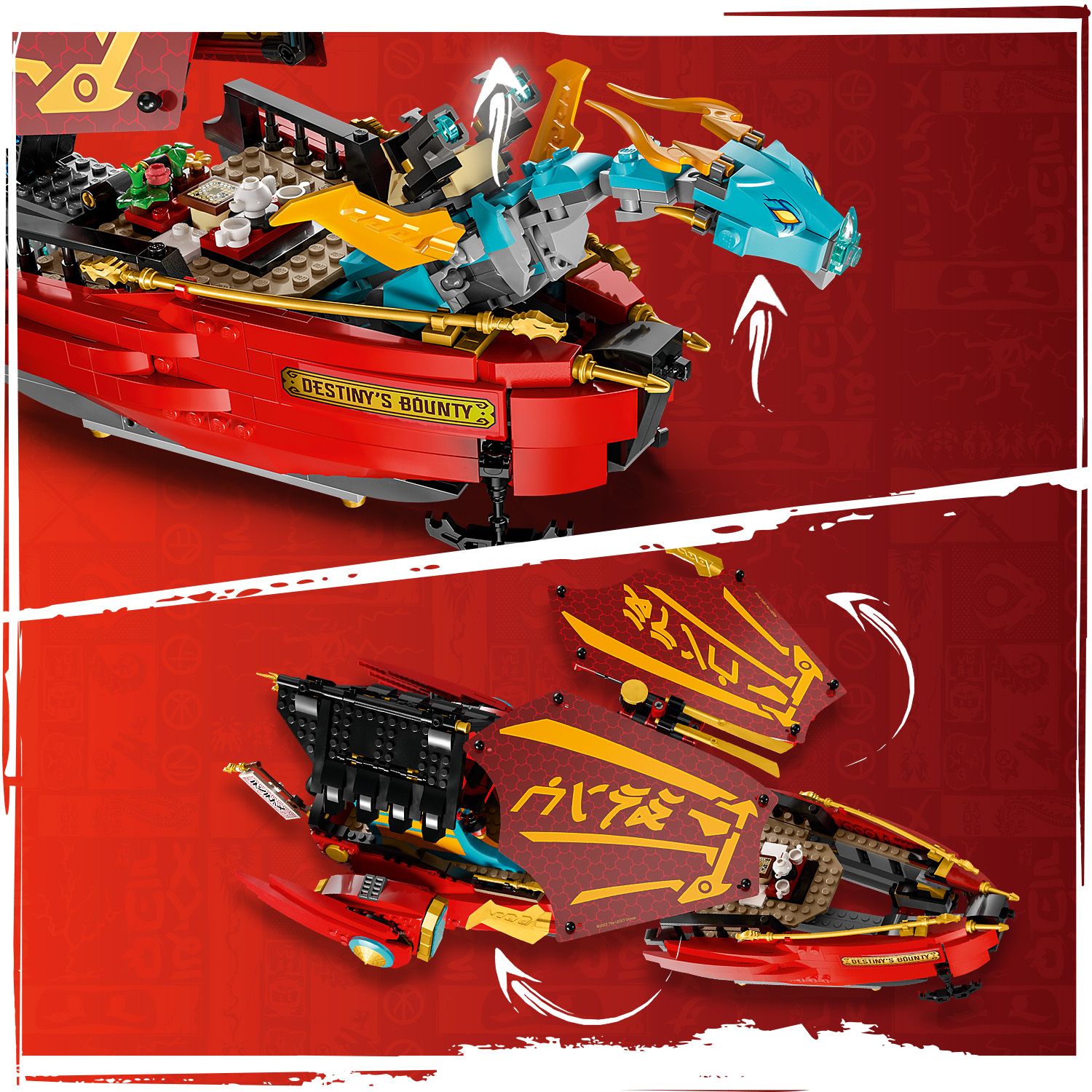 Конструктор LEGO Ninjago Дар судьбы - гонки со временем, 1739 деталей (71797) - фото 7