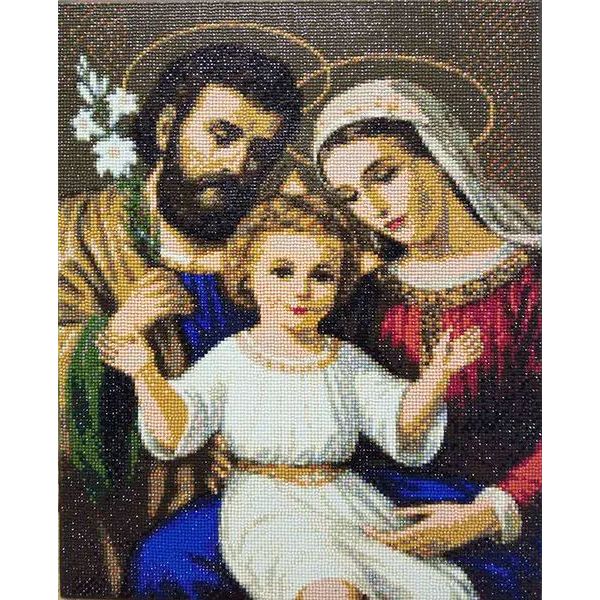 Алмазна вишивка Josef Otten ікона Свята родина, на підрамнику 40x50 см (1305898180.0) - фото 1