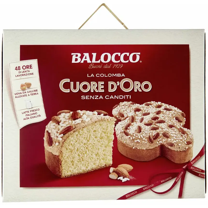 Коломба Balocco Colomba Cuore D'Oro 750 г - фото 1