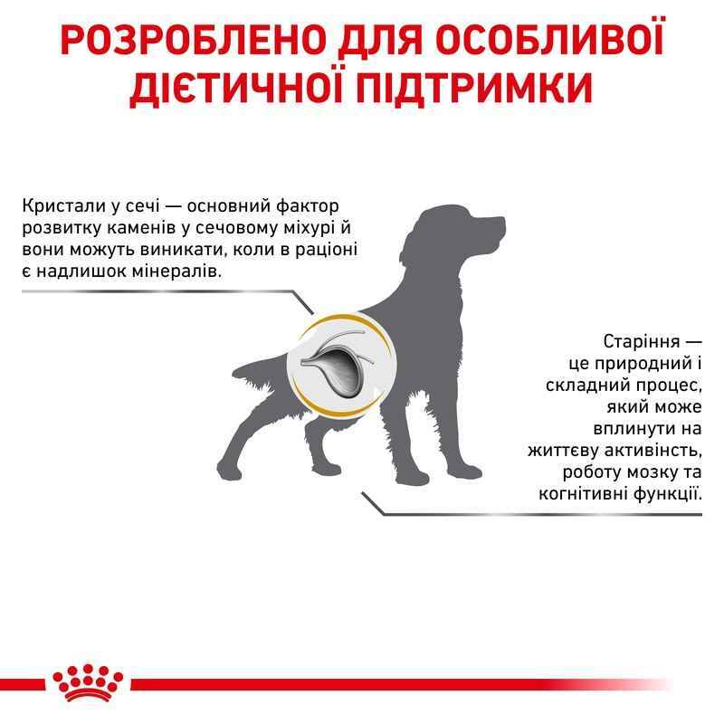 Сухий дієтичний корм Royal Canin Urinary S/O Aging 7+ для собак старше 7 років при захворюваннях нижніх сечовивідних шляхів, 1,5 кг (1271015) - фото 6