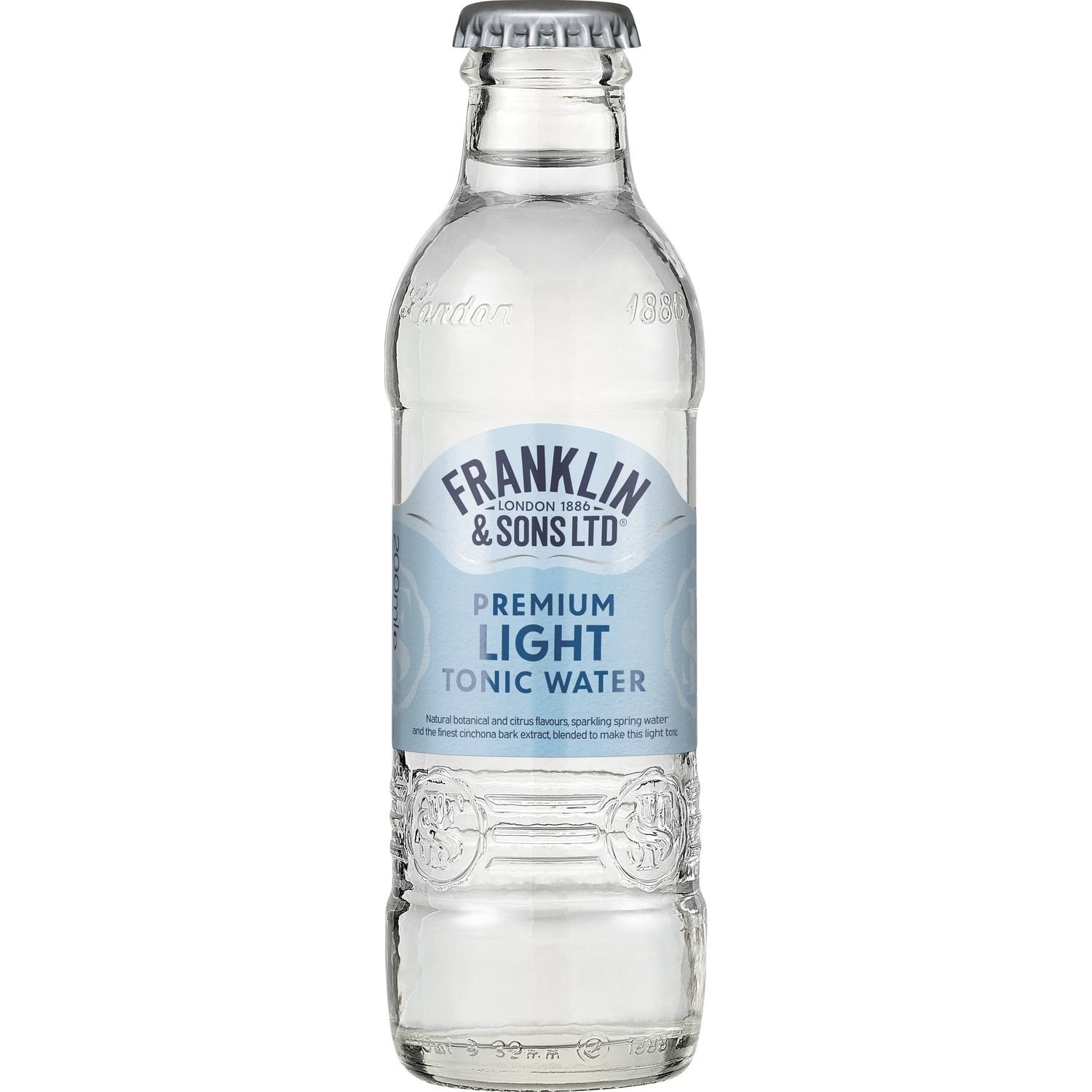 Напій Franklin & Sons Premium Light Tonic Water безалкогольний 200 мл (45788) - фото 1