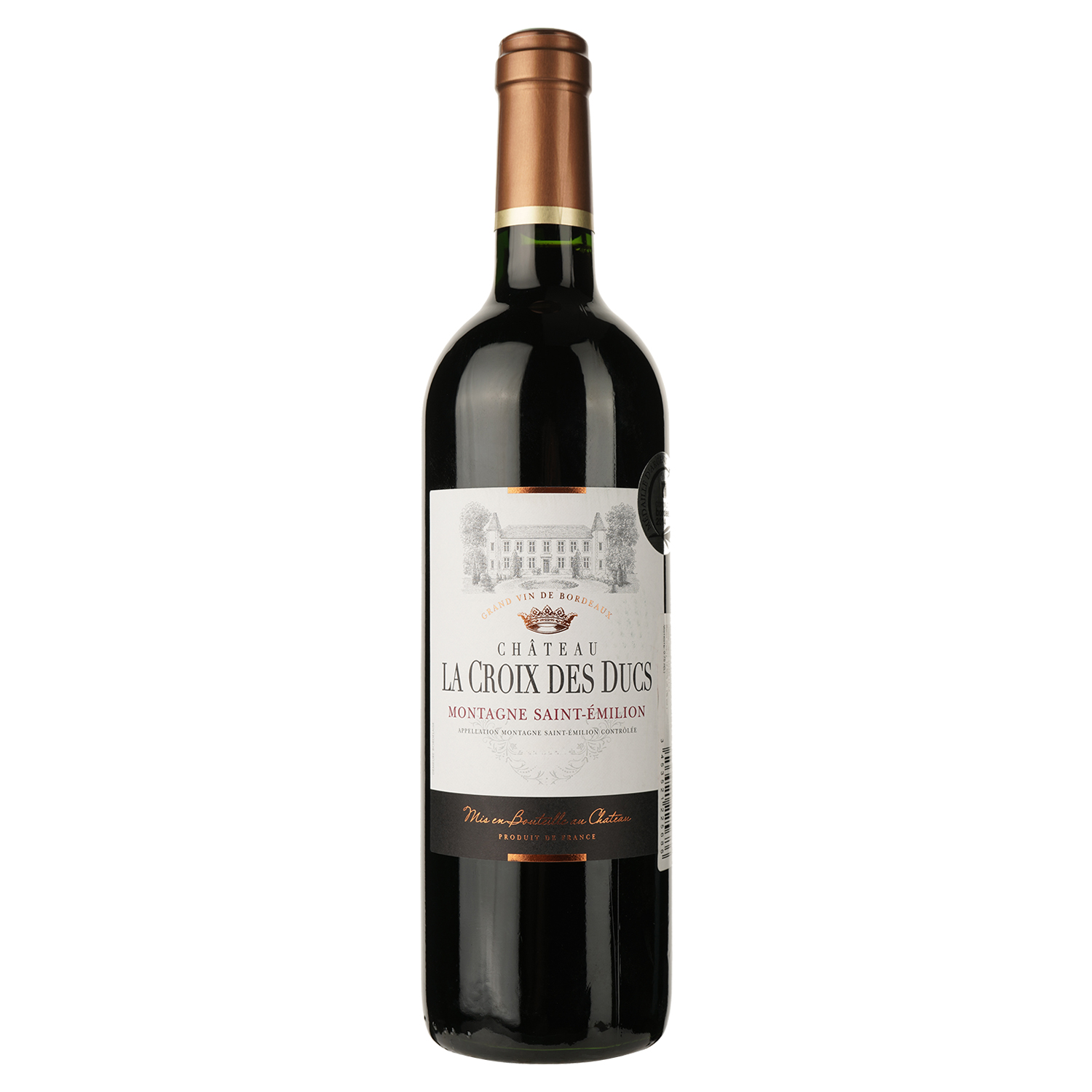 Вино Chateau La Croix Des Ducs Montagne-Saint-Emilion 2013 красное сухое 0.75 л - фото 1