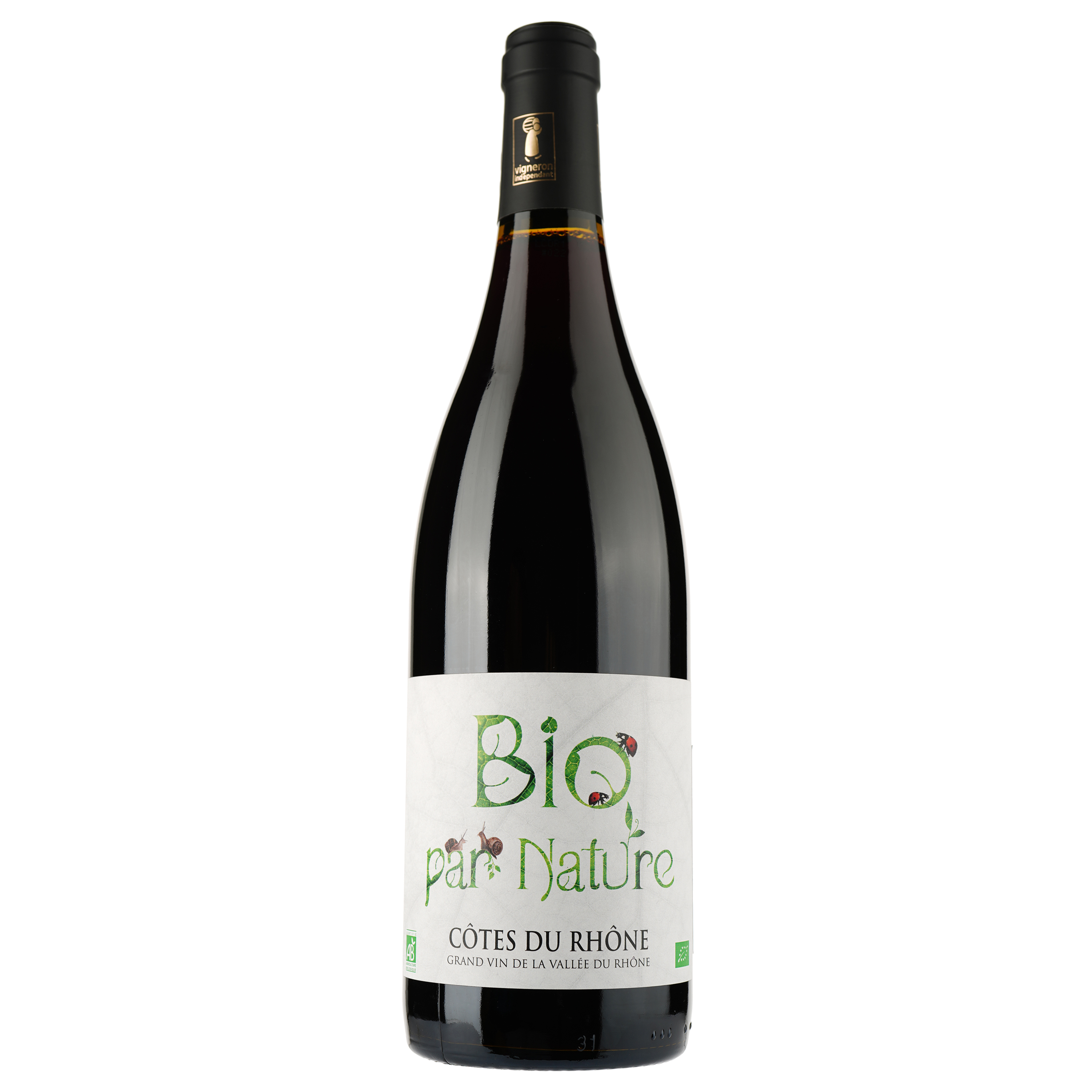 Вино Bio Par Nature 2019 AOP Cotes du Rhone, червоне, сухе, 0,75 л - фото 1
