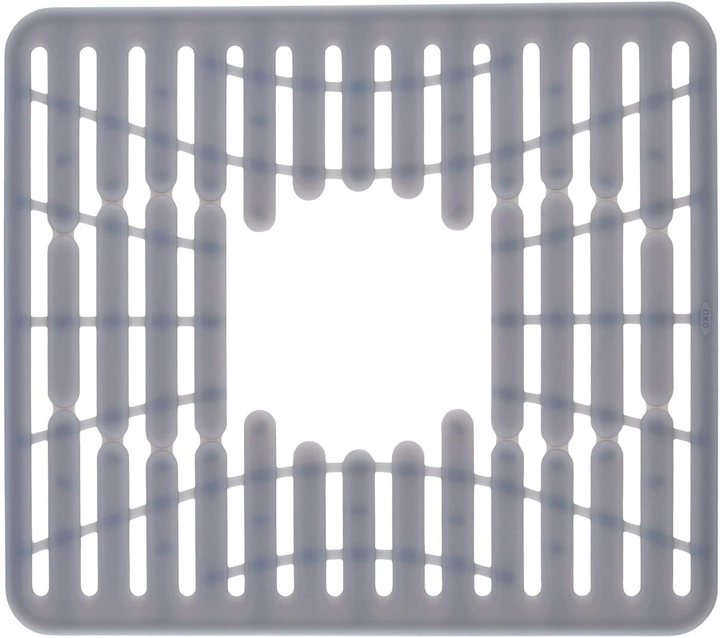 Килимок-сушарка Oxo Good Grips для посуду термостійкий, 32,3х28,6х1,27 см, сірий (13138100) - фото 6
