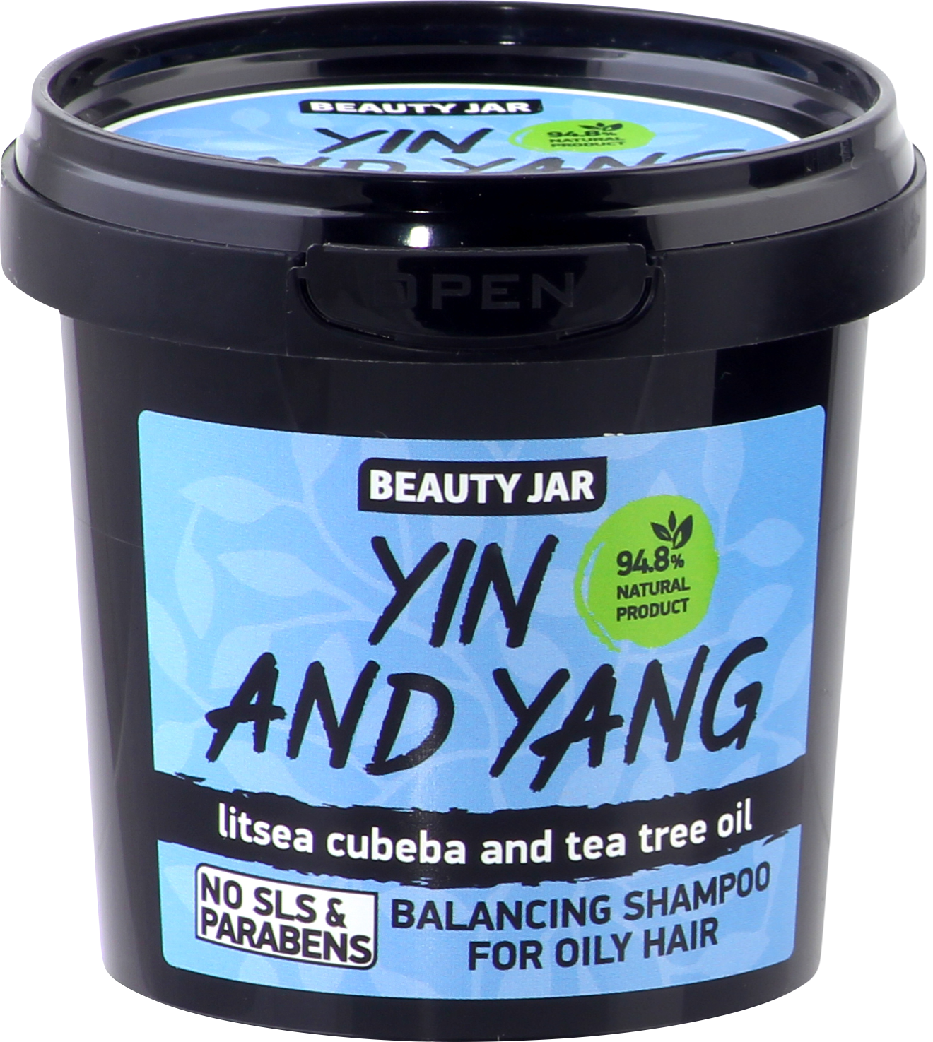 Шампунь Beauty Jar Ying Yang, для жирного волосся, 150 мл - фото 1