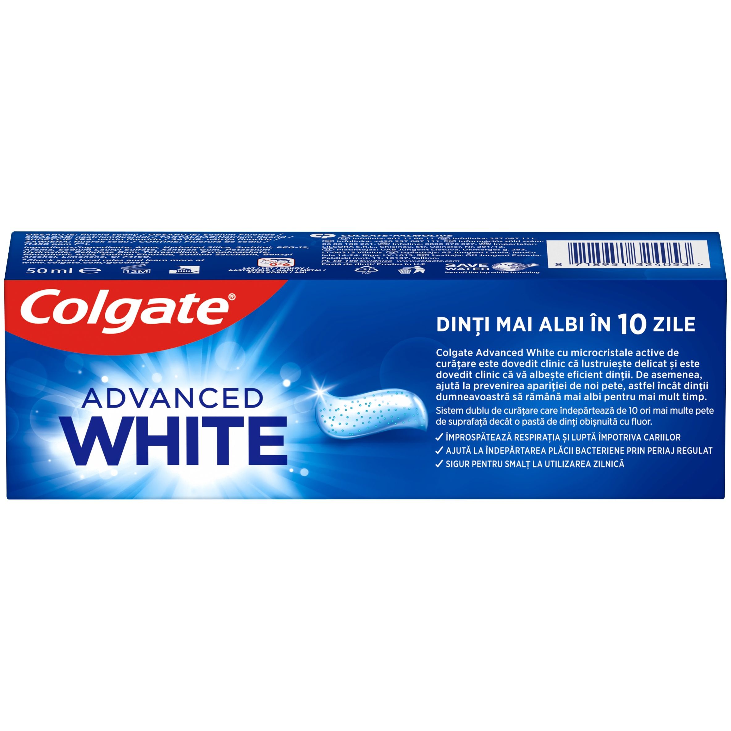 Зубна паста Colgate комплексне відбілювання 50 мл - фото 5