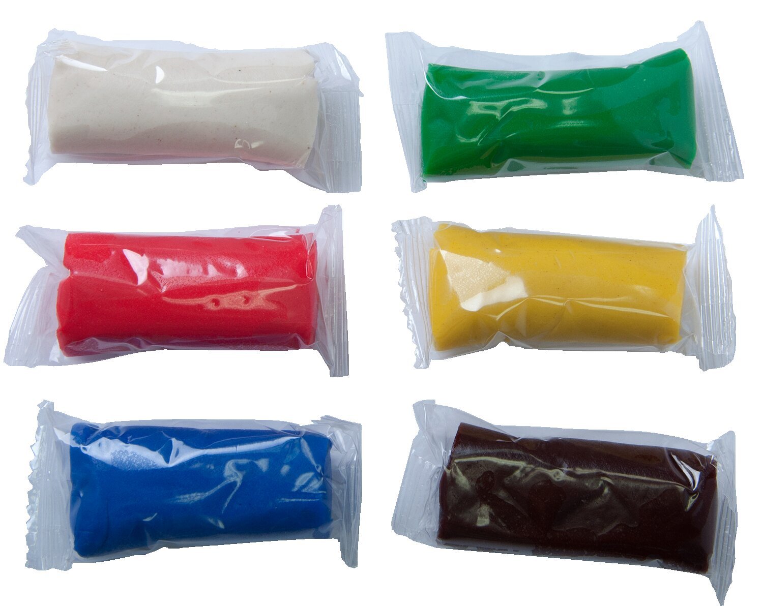 Набір тіста для ліплення ZiBi Baby Line, 6 кольорів (ZB.6253) - фото 2
