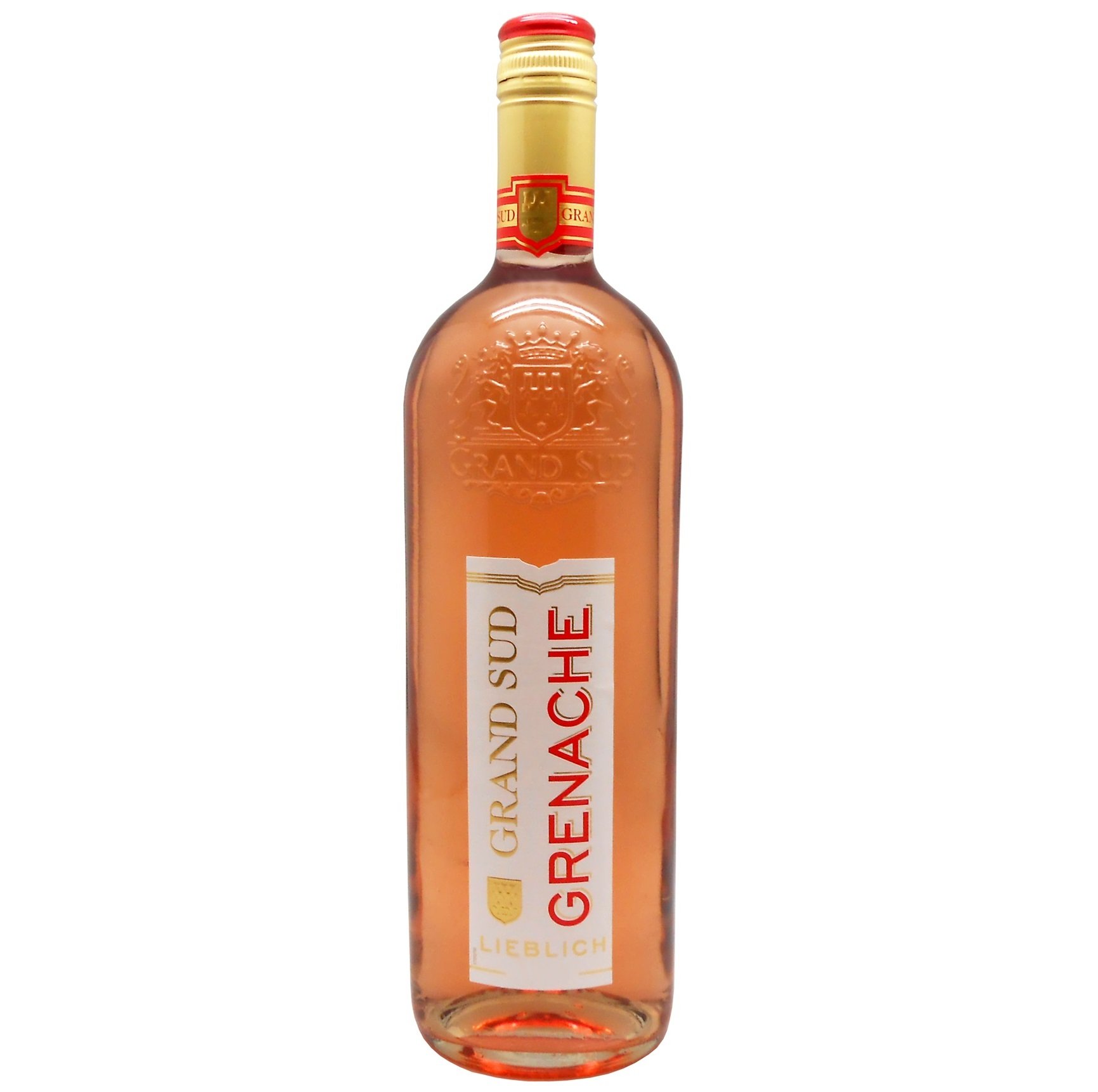 Вино Grand Sud Grenache Rose Sweet, рожеве, напівсолодке, 11,5%, 1 л (1312290) - фото 1