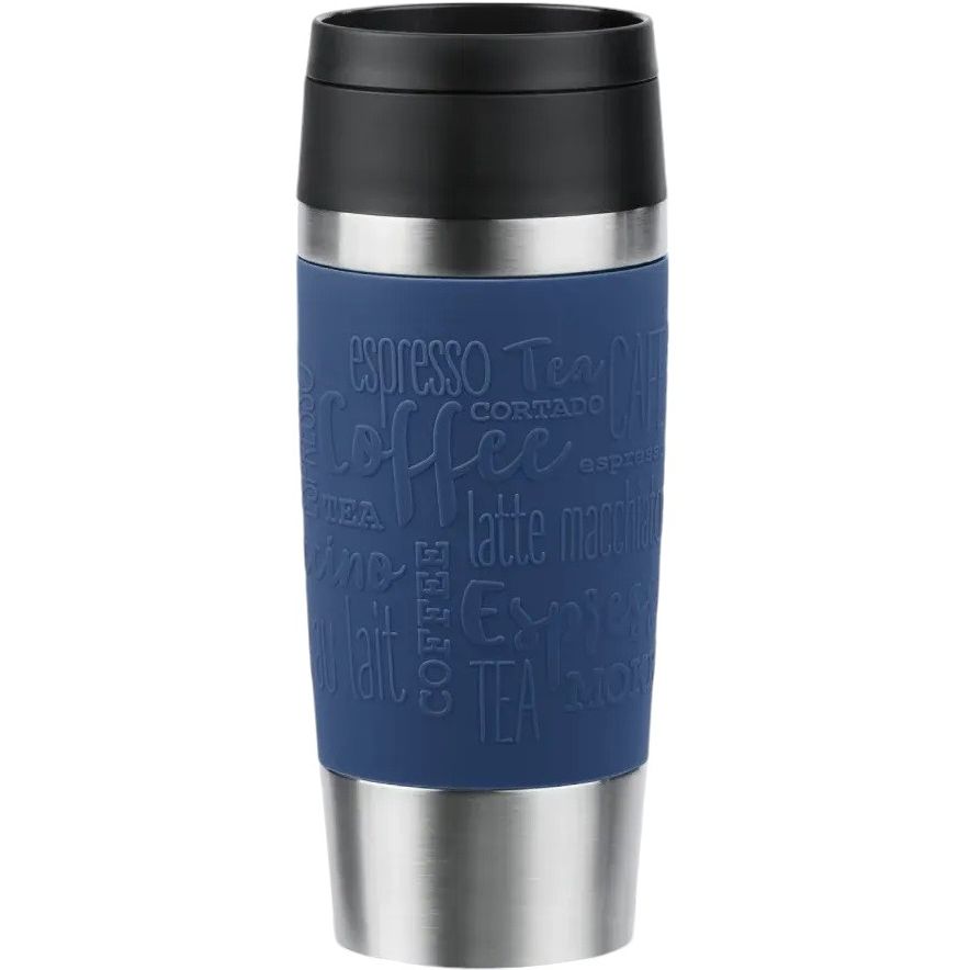 Термочашка Tefal Travel Mug Classic синяя 360 мл (N2020310) - фото 1