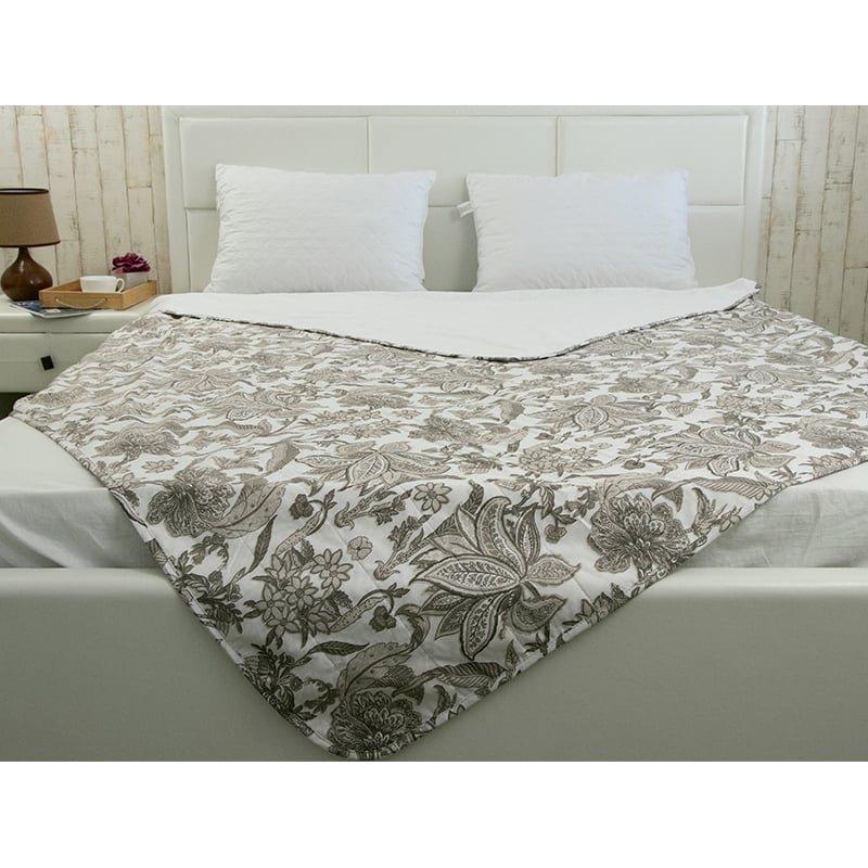 Одеяло махровое Руно Luxury, полуторное, бязь, 220х200 см, бежевое (322.02МУ_Luxury) - фото 4