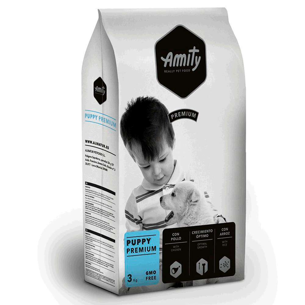 Сухой корм для щенков всех пород Amity Puppy, 15 кг (8436538940518) - фото 1