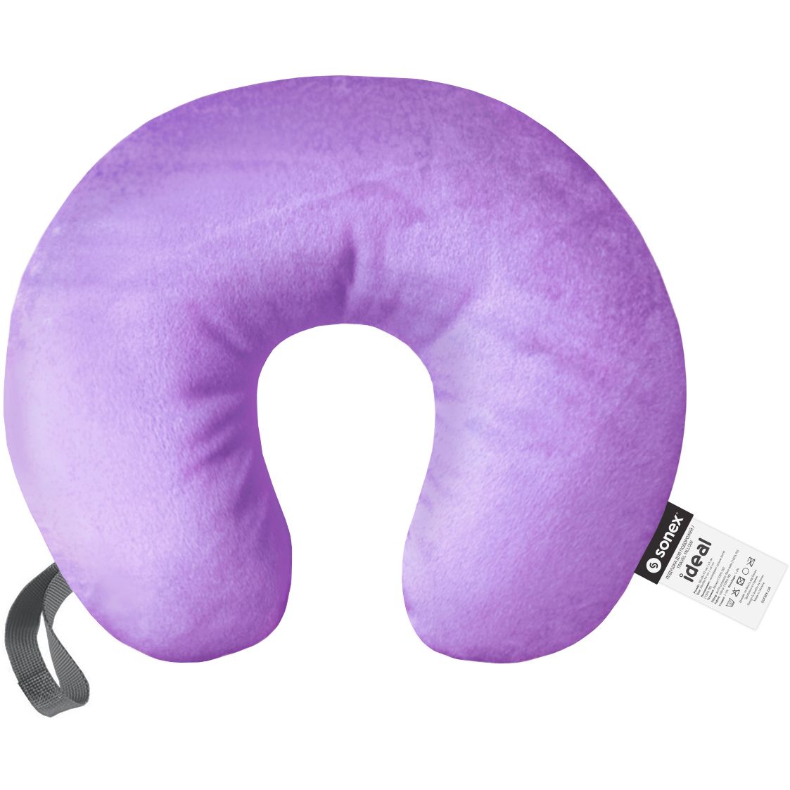 Подушка для подорожей Sonex Ideal фіолетова (SO102169) - фото 1