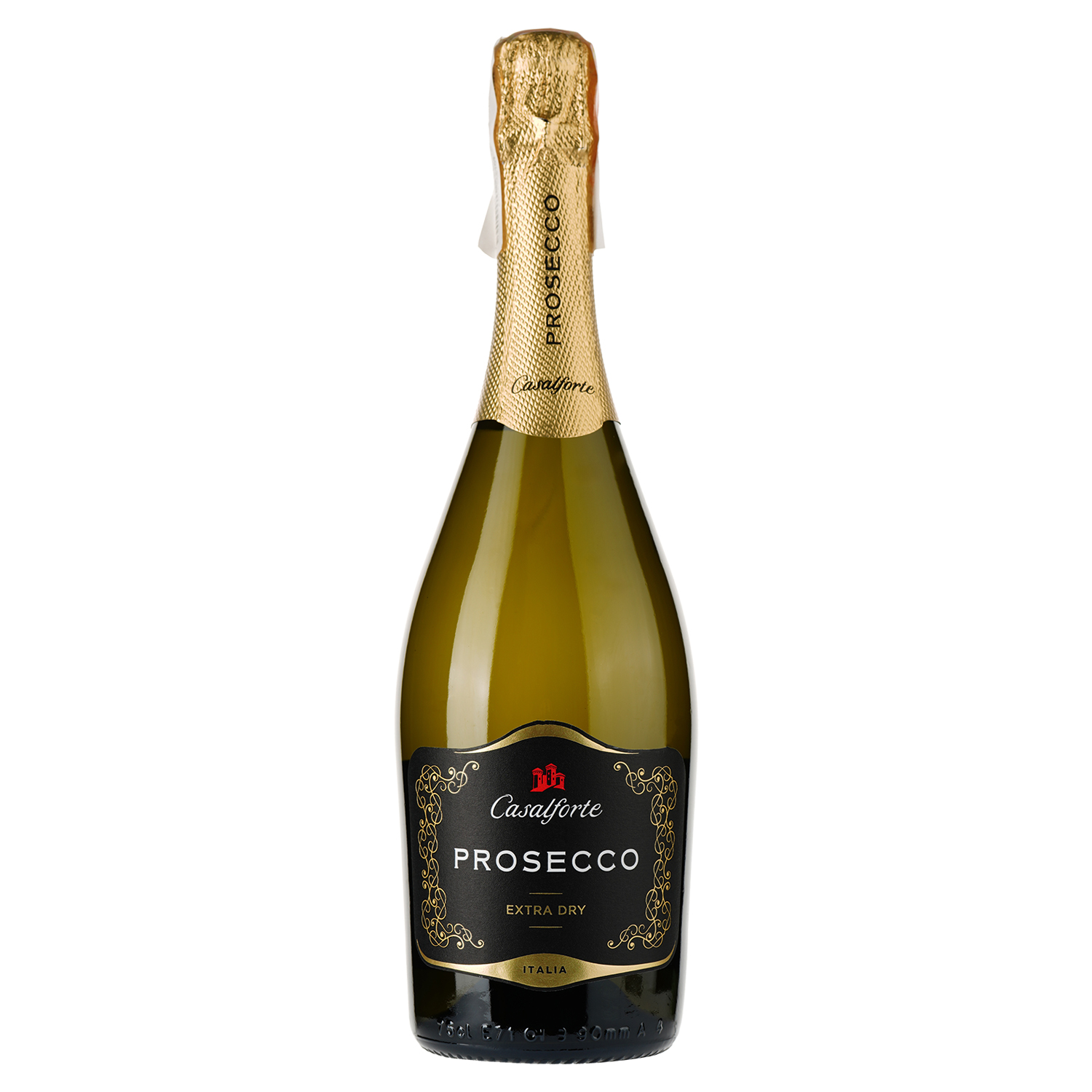 Ігристе вино Casalforte Prosecco Spumante Extra Dry DOC, біле, екстра-драй, 0,75 л - фото 1