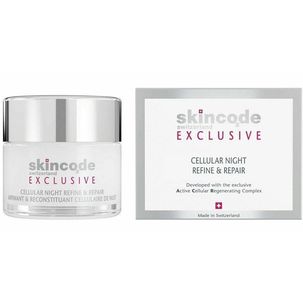 Крем для обличчя Skincode Exclusive Cellular Night Refine & Repair відновлювальний 50 мл - фото 1