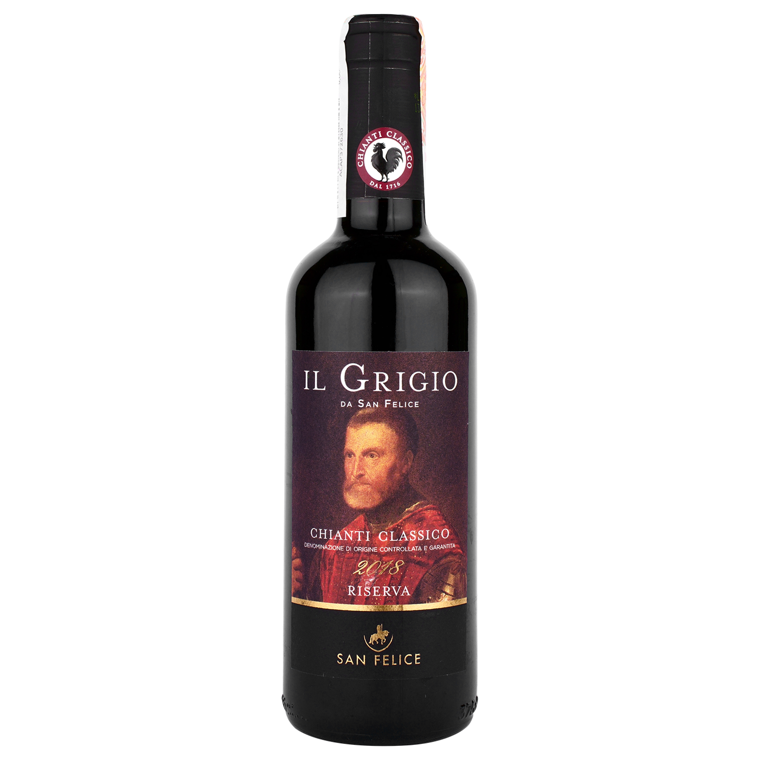 Вино San Felice Chianti DOCG Il Grigio Riserva, червоне, сухе, 13%, 0,375 л - фото 1