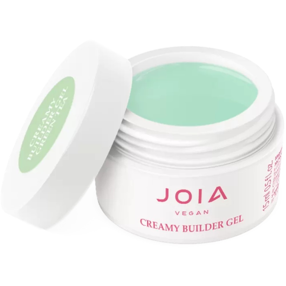 Моделирующий гель Joia vegan Creamy Builder Gel Green Tea 15 мл - фото 1