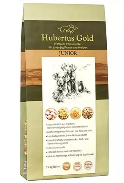 Сухий корм для цуценят Hubertus Gold Junior, 14 кг - фото 1