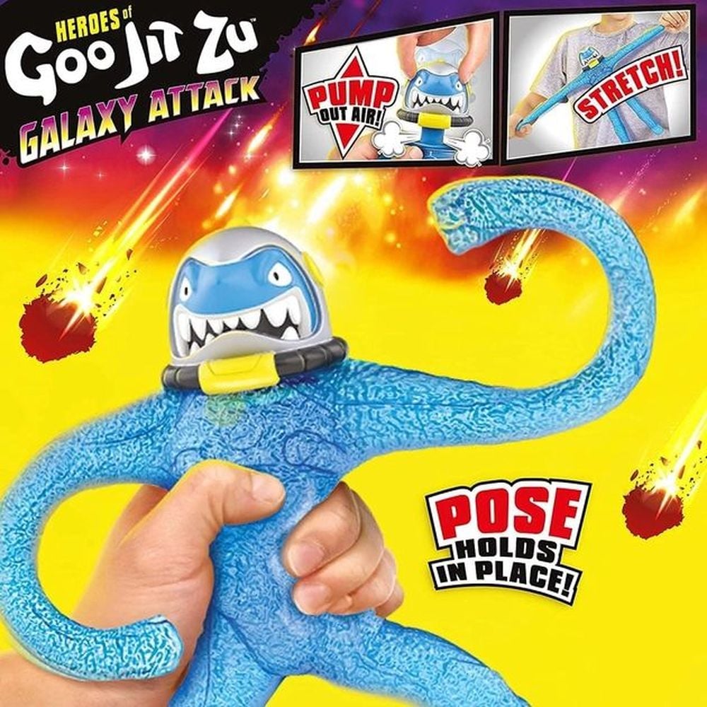 Іграшка-антистрес Goo Jit Zu Galaxy Attack Air Vac Траш (122153) - фото 6