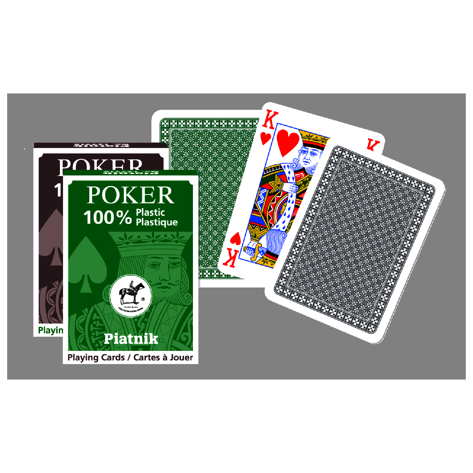 Карти гральні Piatnik Пластикові, 1 колода х 55 карт (PT-136214) - фото 1