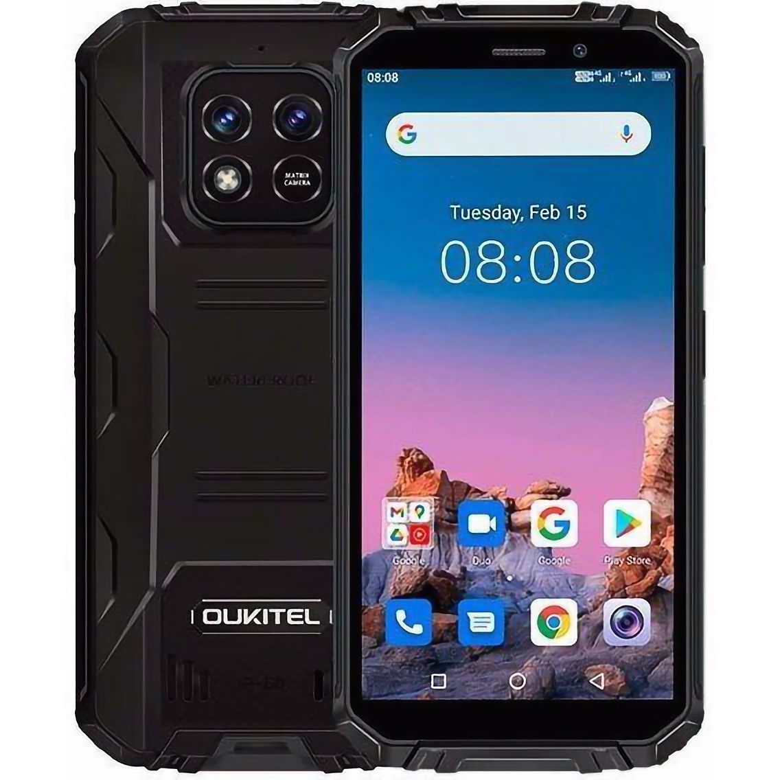 Смартфон Oukitel WP18 4/32 Gb Global black - фото 1