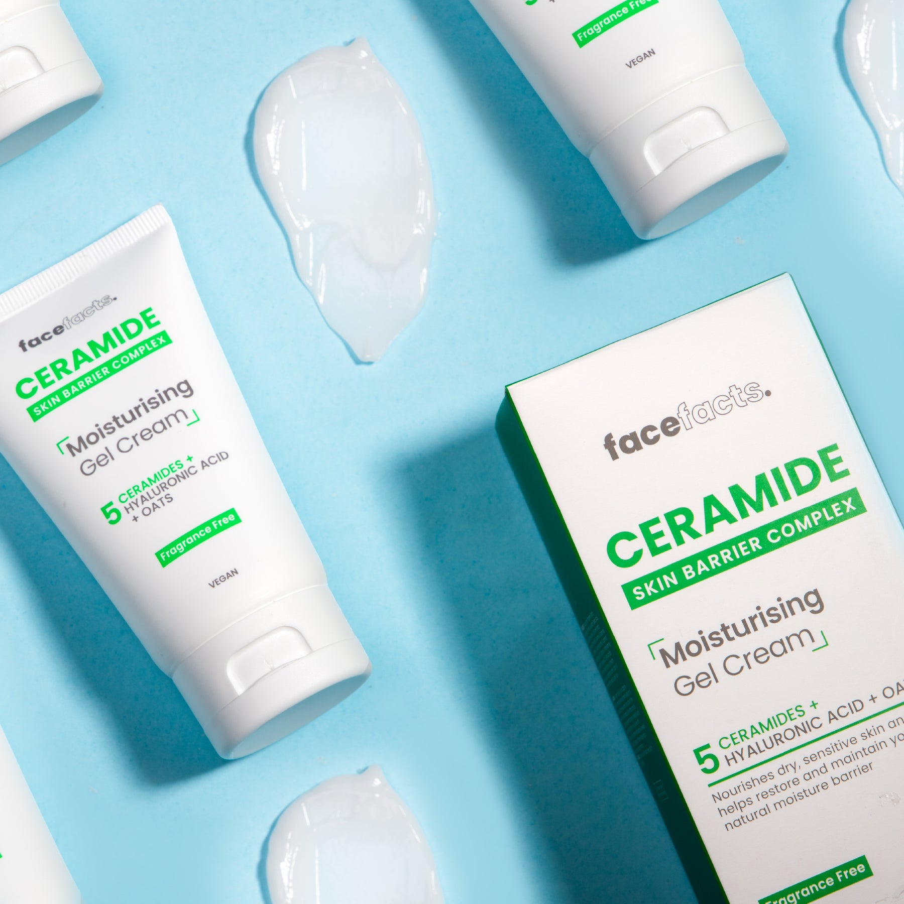 Увлажняющий гель-крем с керамидами Face Facts Ceramide Skin Barrier Complex Moisturising Gel Cream 50 мл - фото 3