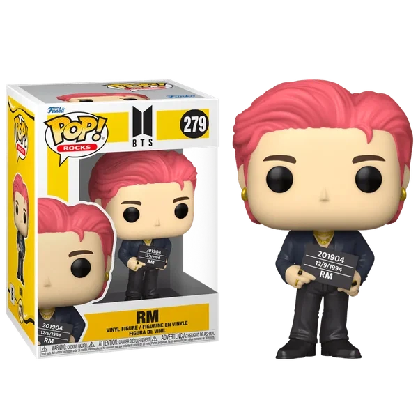Фігурка Funko Pop Фанко Поп БТС BTS RM from Butter 10 см FP BTS RM 279 ...